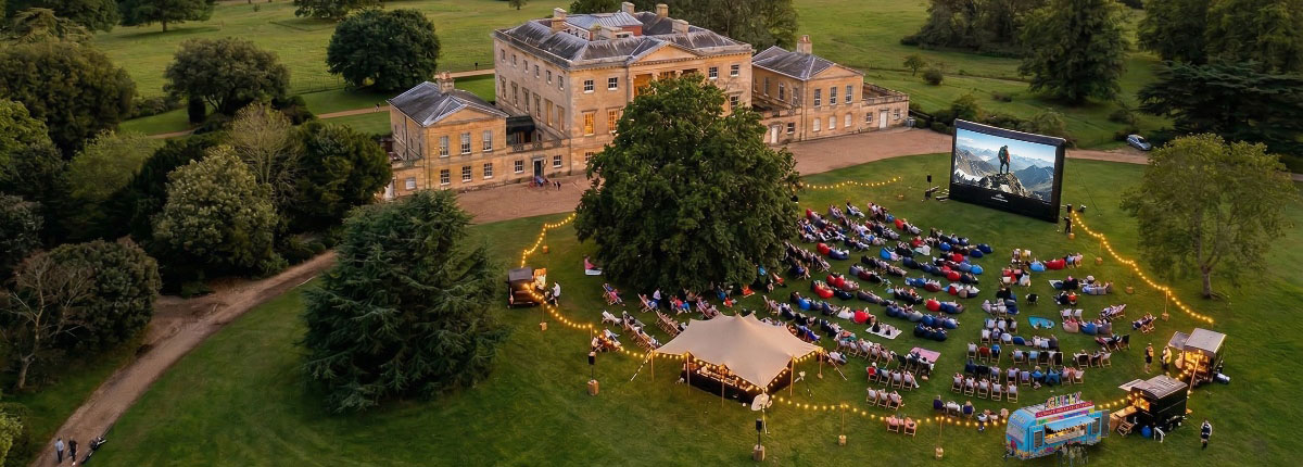 Basildon Park outdoor cinema